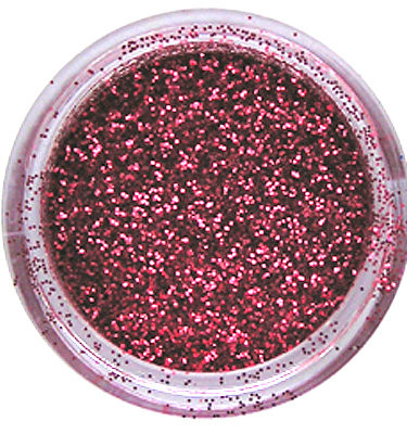 Glitterbaard Rood