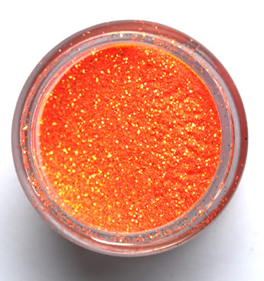 Glitterbaard Oranje